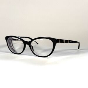 Versace Mod. 3219-Q GB1 5076 Eyeglasses Frame Only 54-17-140 Black Made in Italy